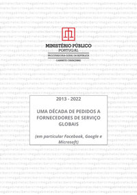 Nota de balanço do procedimento de pedido direto de informações a operadores Internet