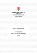 Cibercrime em 2022 – denúncias recebidas